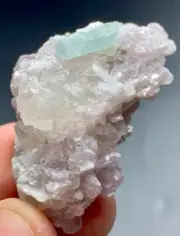 114 Ct Tourmaline Crystal Combine With Quartz from Afghanistan