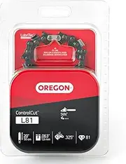 [Oregon] L81 ControlCut Chainsaw Chain for 20-Inch Bar, 81 Drive Links, Low-Kickback Chain, fits Several Stihl Models Gray