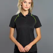 ARLO - Ladies CoolDry Contrast Piping Raglan Polo Shirt