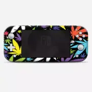 Skins Decals wrap for Nintendo Switch Lite - Colorful Weed Leaves Leaf