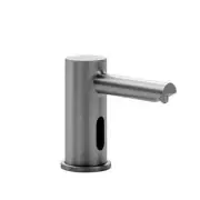 Jaclo Contempo Single Hole Sensor Soap And Hand Sanitizer Dispenser Satin Nickel