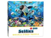 Selfies Double Sided Jigsaw Puzzle, 500pc