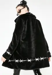[Current Mood] Dangerously Wired Faux Fur Jacket