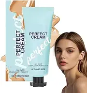Creme All Over Complexion Perfector, Cream Body Perfector, Hydrating Full Coverage Concealer, long-lasting cc cream foundation Waterproof Sweat-Proof for Shimmery Face & Body (1Pc)