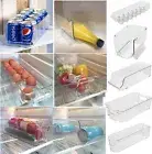 NEW Space Saver Fridge Cupboard Drinks Can Egg Fruit Wine Storage Rack Box Tray
