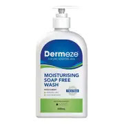 Dermeze Moisturising Soap Free Wash 500ml