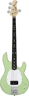 Sterling by Music Man STINGRAY RAY2 IN MISTY GREEN WITH AMARANTH NECK