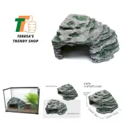 Large Reptile Hide Shale Scape Step Ledge, Reptile Cave Hideout, Bearded Drag...