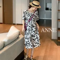 在飛比找蝦皮商城優惠-ANNE｜圓領碎花洋裝 孕婦可穿 L-XL【AD102106