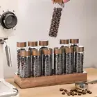 Coffee Beans Storage Containers Coffee Cellar Tube for Bar Countertop Pantry