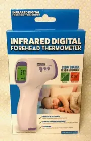 Infrared digital forehead Thermometer* Accurate*instant*contactless￼*#R7* New