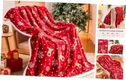 Ramees Christmas Throw Blanket, Christmas Decorations Blankets and Reindeer