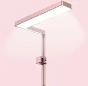 ONF Flat Nano Full Spectrum LED Aquarium Light Dimmable 10 Gal Rose Gold