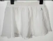 Danskin Girls Size Small (4-6) White Pull On Wrap Skirt NWT