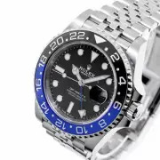 Rolex GMT-Master II "Batman" 40mm Steel Black Dial & Black & Blue 126710