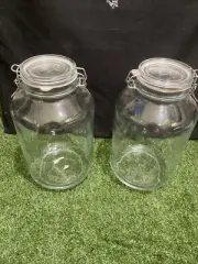 Bormioli Rocco Fido 135.25 oz Food Jar 11" X 6.3" - NEW
