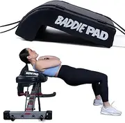 Baddiepad Hip Thrust Pad for Back Shoulder Neck Support - Gym Accessories Equipment Barbell Pad Foam pad for Weight Lifting Hip thrusts Bench Cushion Gym Equipment - Gym Accessories for Women Padding