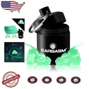 High Fidelity Afterglow Earplugs - Reusable Noise Reduction for Concerts & Raves