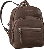 [STILORD] Alba' Small Leather Backpack Women's Vintage Daypack City Leather Backpack Small Handbag Genuine Leather