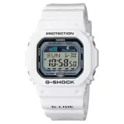 Casio G-Shock GLX-5600-7JF: Tough White Watch with Tide Graph and Moon Data