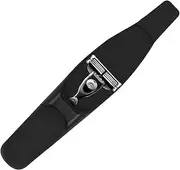 SGERUFZ Razor Case Portable Razor Protective Case Travel Case Razor Travel Case for Razor Safety Razor Case Portable Silicone Razor Protective Cover Safety Razor Case (Black)