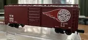 Atlas N Scale RTR #34411 40’ Box Car Western Maryland ‘Fireball’ #29140 NIB NY