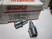 3/8" x 1/2"NPT Male Steel Industrial Plug QTY 10