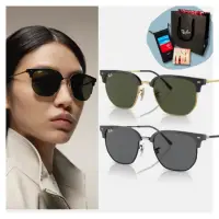 在飛比找momo購物網優惠-【RayBan 雷朋】金屬太陽眼鏡(RB4416F-6653