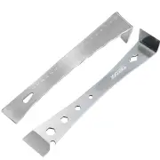 Stainless Steel Prybar Scraper Ultra Sharp Scraper Removes Residue From Steel Aluminum with Wrench Function and Metric S