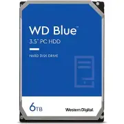 Western Digital 6TB WD Blue PC Internal Hard Drive HDD - 5400 RPM, SATA 6 Gb/s,