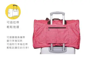 HAPI+TAS  H0004(薄荷綠女孩小物)(大)【CM SHOP】日本品牌摺疊旅行袋 摺疊包 旅行收納