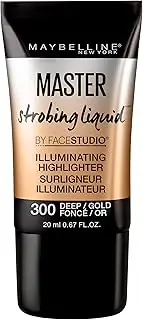 Maybelline Master Strobing Liquid Illuminating Highlighter, Deep/Gold, 0.67 fl. oz.