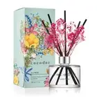 COCODOR Flower Reed Diffuser Set / 6.7oz / Lovely Peony/Scent Diffuser with S...