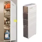 Drawer Organizer for Small Space Water Proof Slim Storage Cabinet with Wheels