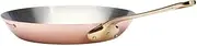 [DE BUYER] Inocuivre 6450.24 Frying Pan Copper with Brass Handle 24 cm
