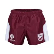 NRL Manly Sea Eagles 2024 Men's Supporter Football Footy Shorts - Size Large