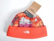 NWT Unisex TNF ThermoBall Beanie $48 S/M fiery red insulated puffer non-PFC DWR