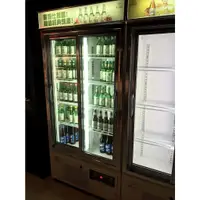 在飛比找蝦皮購物優惠-《宏益餐飲設備》SD-30DE 滑門冰箱 兩門冰箱 玻璃冰箱