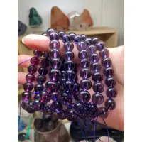 在飛比找蝦皮購物優惠-🔮 天然烏拉圭 紫水晶手珠 10mm深紫 紫水晶 濃郁紫 水