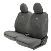 Razorback 4x4 XP7 Heavy Duty Canvas 2x Front Seat Covers Suitable for a Mitsubishi Triton MR (NOT GLS Premium and GSR)