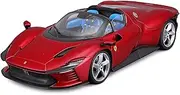 [Bburago] Ferrari Signature - Daytona SP3-1:18 Scale Vehicle Reproduction - Red Metal - Collectable Toy for Children from 14 Years - 16913R