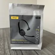 Jabra Evolve 2 30 USB Stereo Headset - Black New Sealed