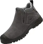 [Jueshanzj] Breathable and comfortableWelders Special Labor Protection Shoes Anti-Smashing and Anti-Puncture Work Shoes Light and Comfortable Insulating Protective Shoes