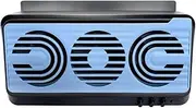 3-Fan Car Exhaust Fan USB & Solar Powered A Circulation Fan Ventilator Sile A Ve Cooler Automotive Radiator Cooling Fan with Independe Switch Black