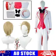 Hazbin Hotel Lucifer Morningstar Cosplay Costume Uniform Halloween Party Outfits