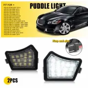 LED Under Mirror Puddle Light For Volvo XC90 S40 S60 V50 V60 C30 Jaguar XK XF D (for: Volvo)