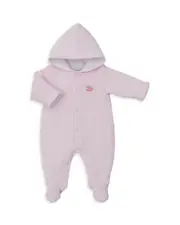 Kissy Kissy Girls' Velour Footed Bunting - Baby