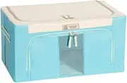 Storage Box Waterproof Oxford Cloth Folding Bed Bottom Quilt Clothes Storage Container 22L