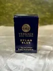 VERSACE DYLAN BLUE POUR HOMME 5ML EDT MNII SPLASH (NEW WITH BOX)