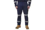 King Gee Mens Workcool Pro Stretch Biomotion Cargo Work Pants K53016 - Navy